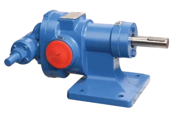 gear pump external foot-mounted design with relief valve – Delta PD Pumps