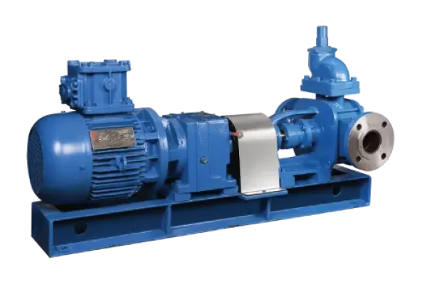 shuttle block pump set with motor on base frame – Delta PD Pumps Mumbai