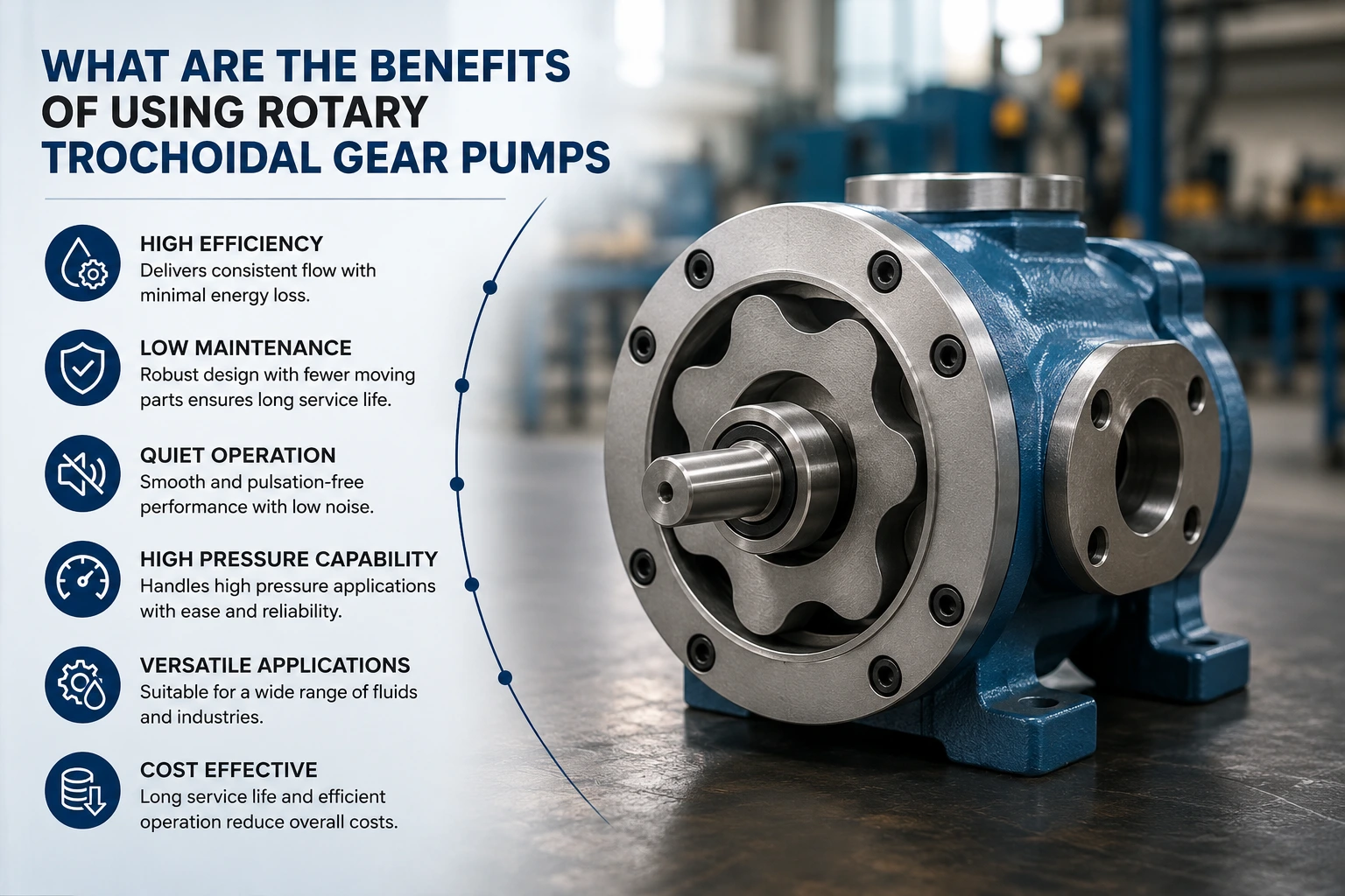 Rotary Trochoidal Gear Pumps