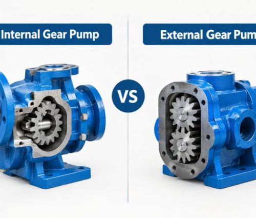 Internal vs external gear pump